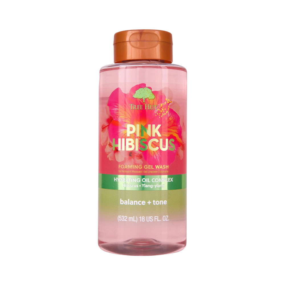 Gel de Banho Tree Hut Pink Hibiscus Foaming 532ML