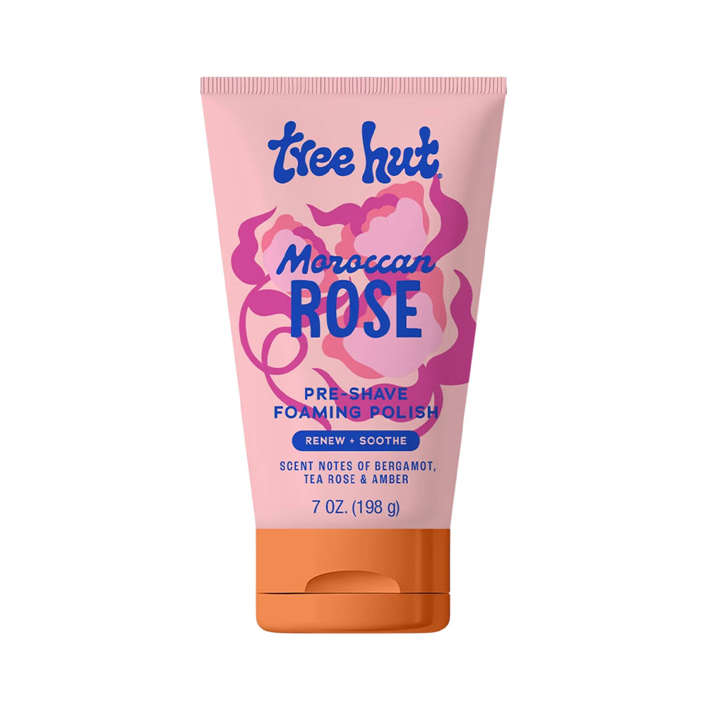 Esfoliante Pré-barba Tree-hut Moroccan Rose Foaming 198GR