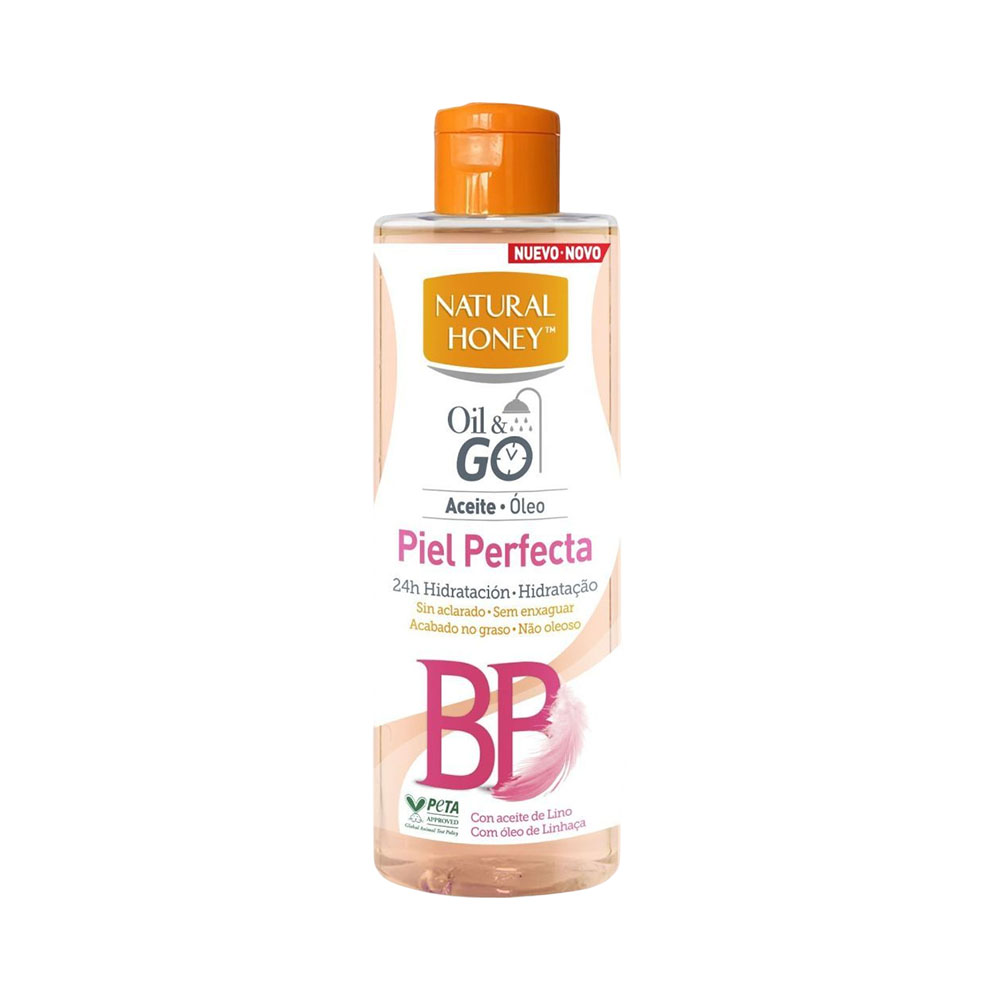 Óleo Corporal Natural Honey Oil &amp; GO Lino Piel Perfecta 250ML