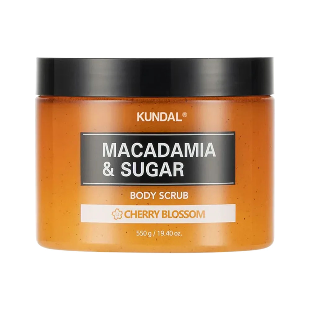 Esfoliante Corporal Kundal Macadamia &amp; Sugar Cherry Blossom 550GR