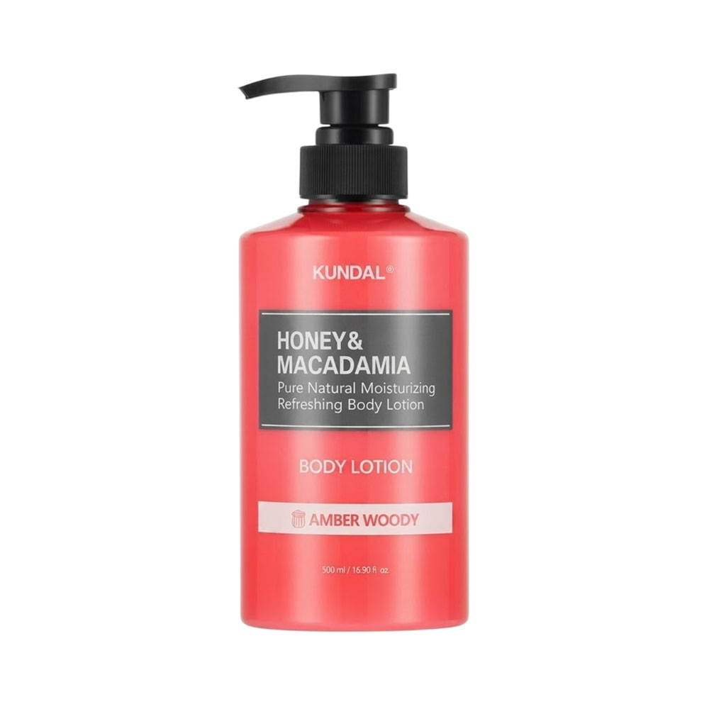 Loção Corporal Kundal Honey &amp; Macadamia Amber Woody 500ML