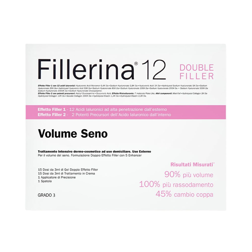Set de Cosméticos Fillerina Breast Volume Double Filler Grade 3 2 Piezas