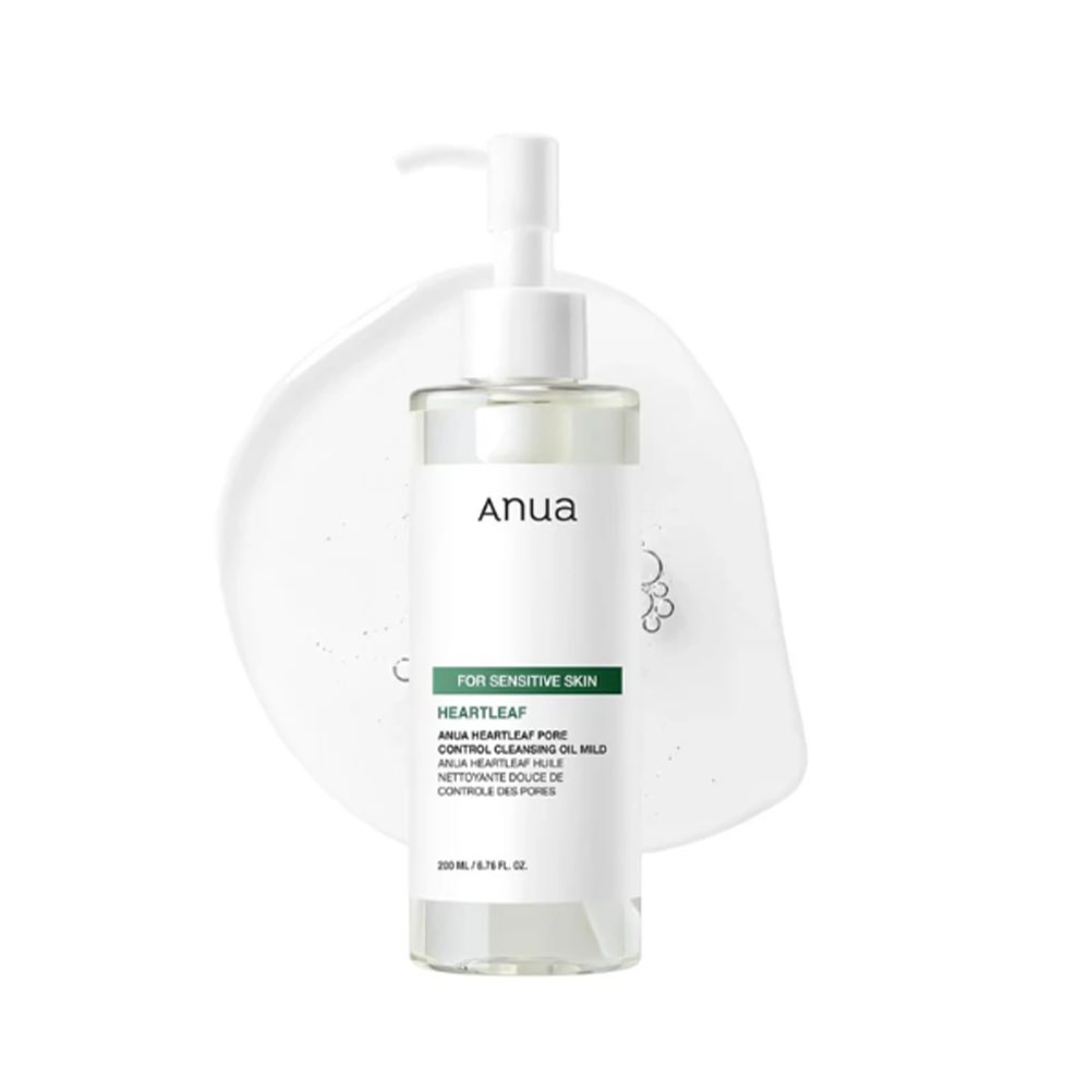 Óleo de Limpeza Anua Heartleaf Pore Control Mild Sensitive Skin 200ML