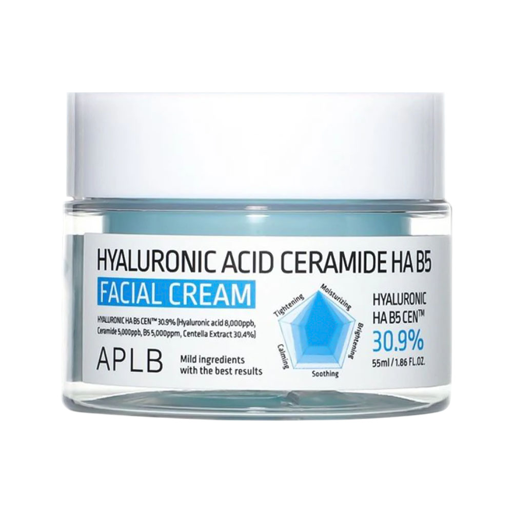 Crema Facial Aplb Hyaluronic Acid Ceramide HA B5 55ML