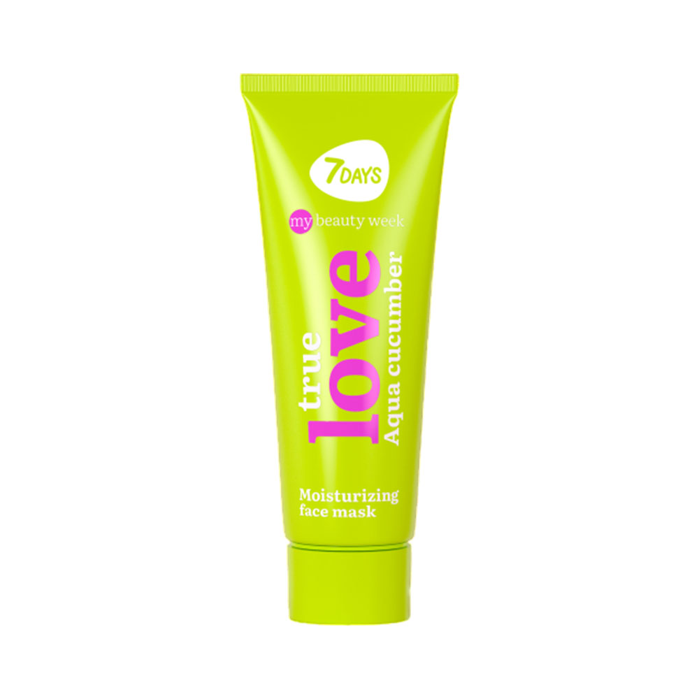 Máscara Facial 7DAYS True Love Moisturizing 100GR