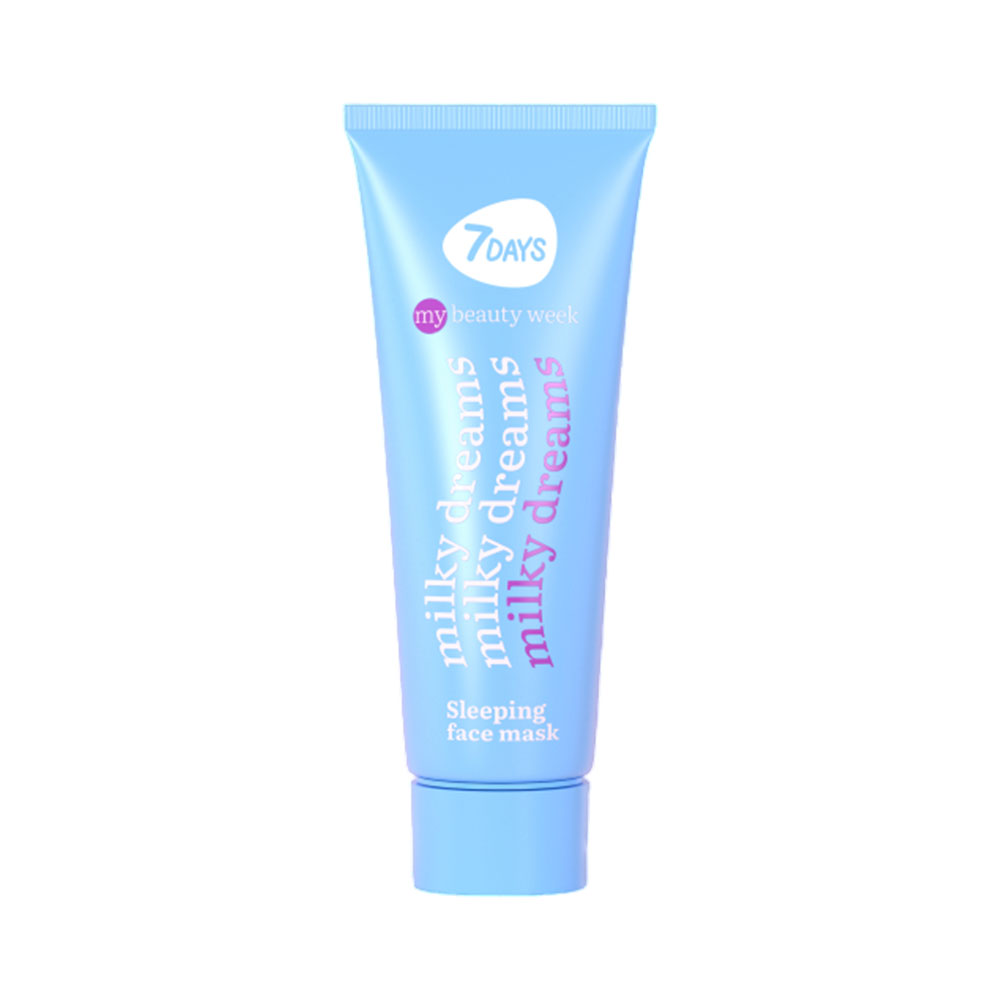 Máscara Facial 7DAYS Milky Dreams Sleeping 100GR