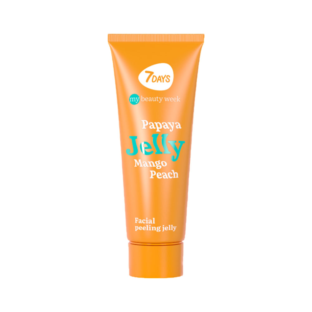 Esfoliante Facial 7DAYS Peeling Jelly Papaya Mango Peach 100GR