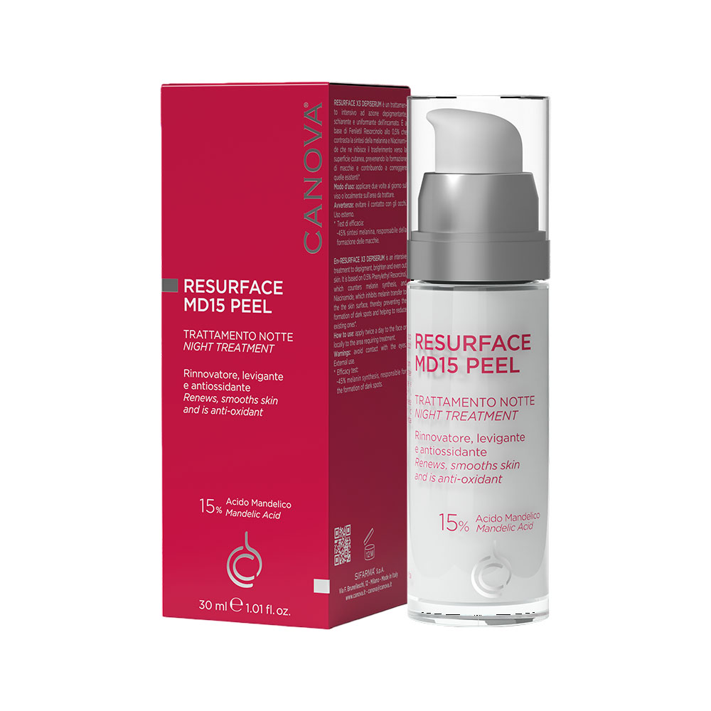 Tratamento Facial Canova Resurface MD15 Peel Night 30ML