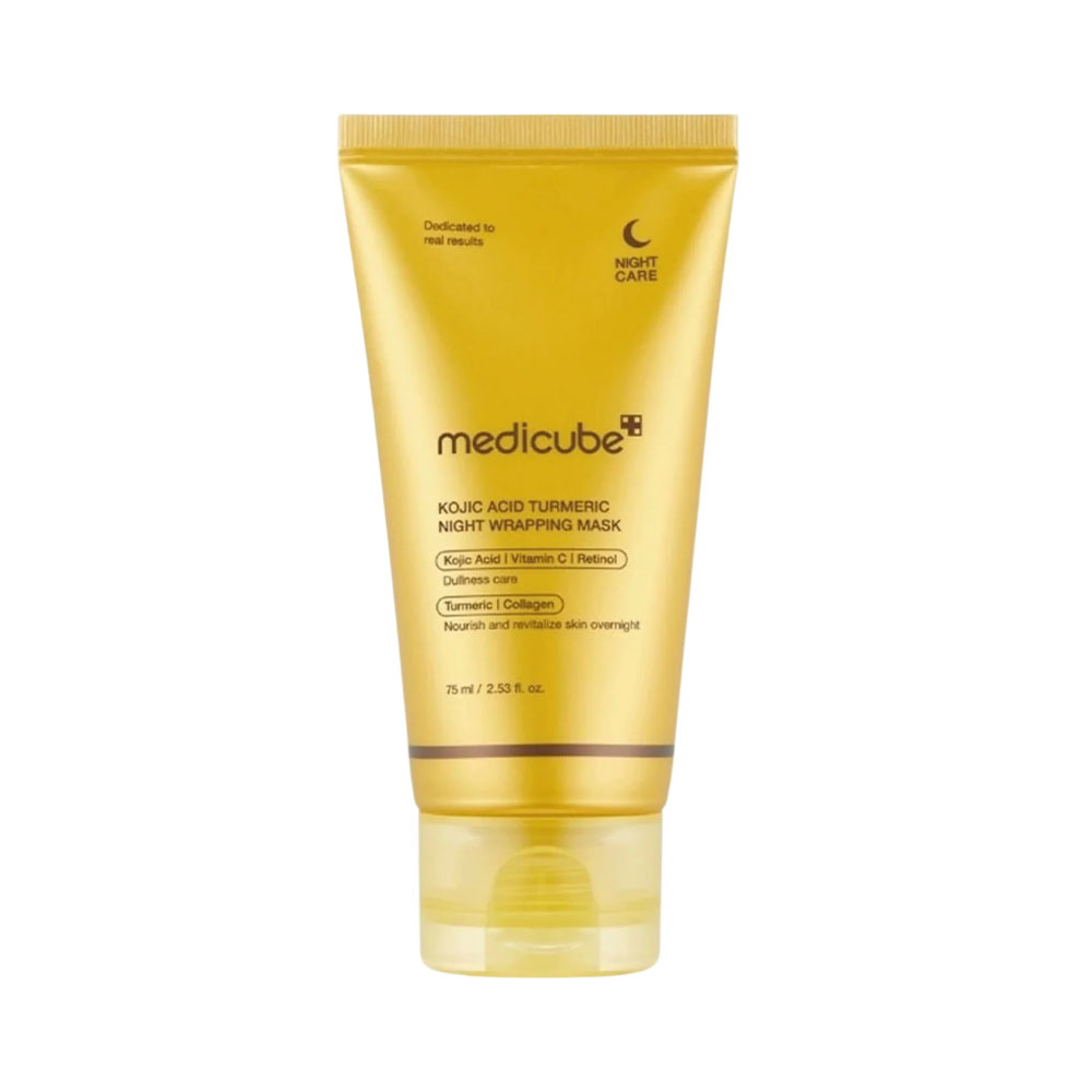 Máscara Facial Medicube Kojic Acid Turmeric Wrapping Night 75ML