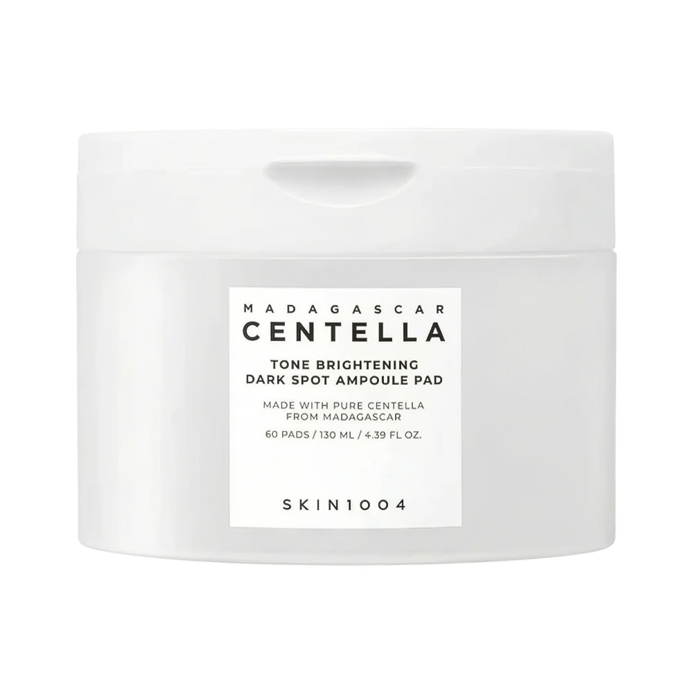 Pads SKIN1004 Madagascar Centella Tone Brightening Dark Spot Ampoule 60 Peças