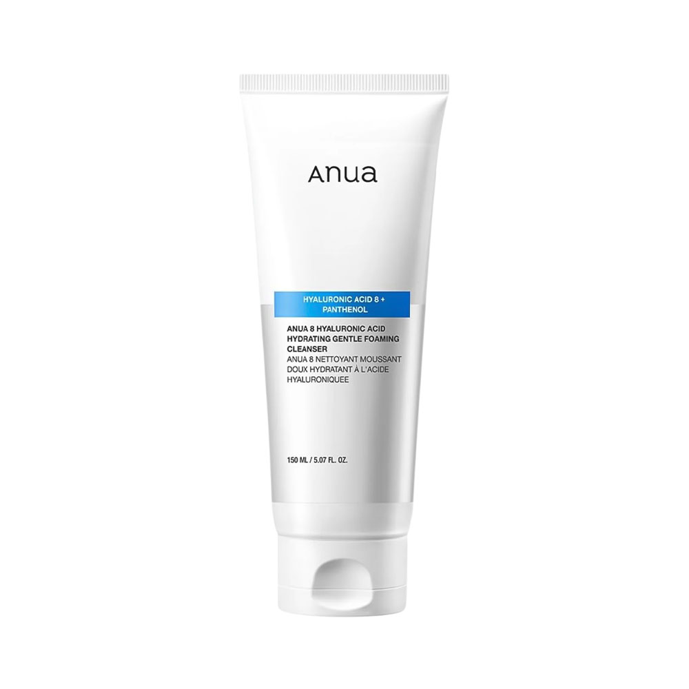 Limpador Facial Anua Hyaluronic Acid 8 + Panthenol 150ML