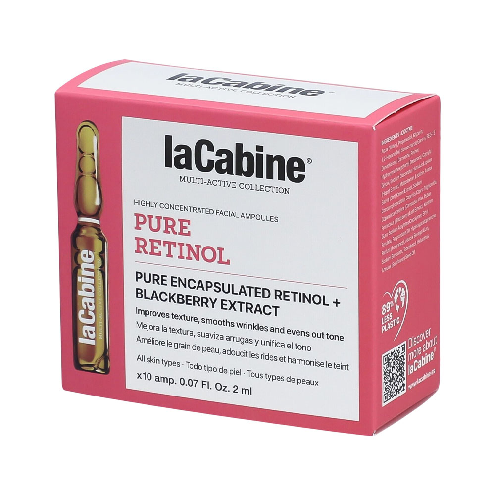 Ampola LA Cabine Pure Retinol 10 Peças