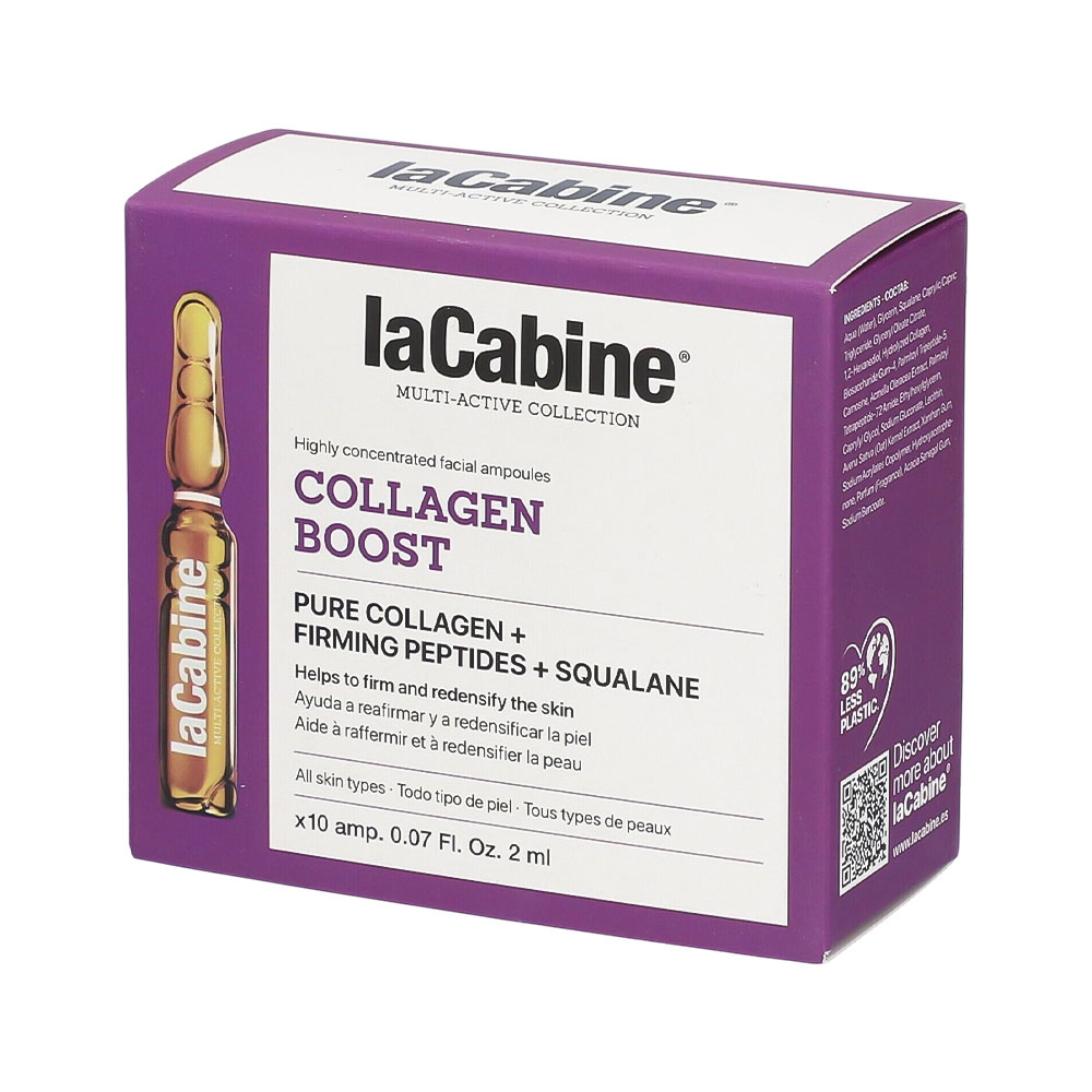 Ampola LA Cabine Collagen Boost 10 Peças