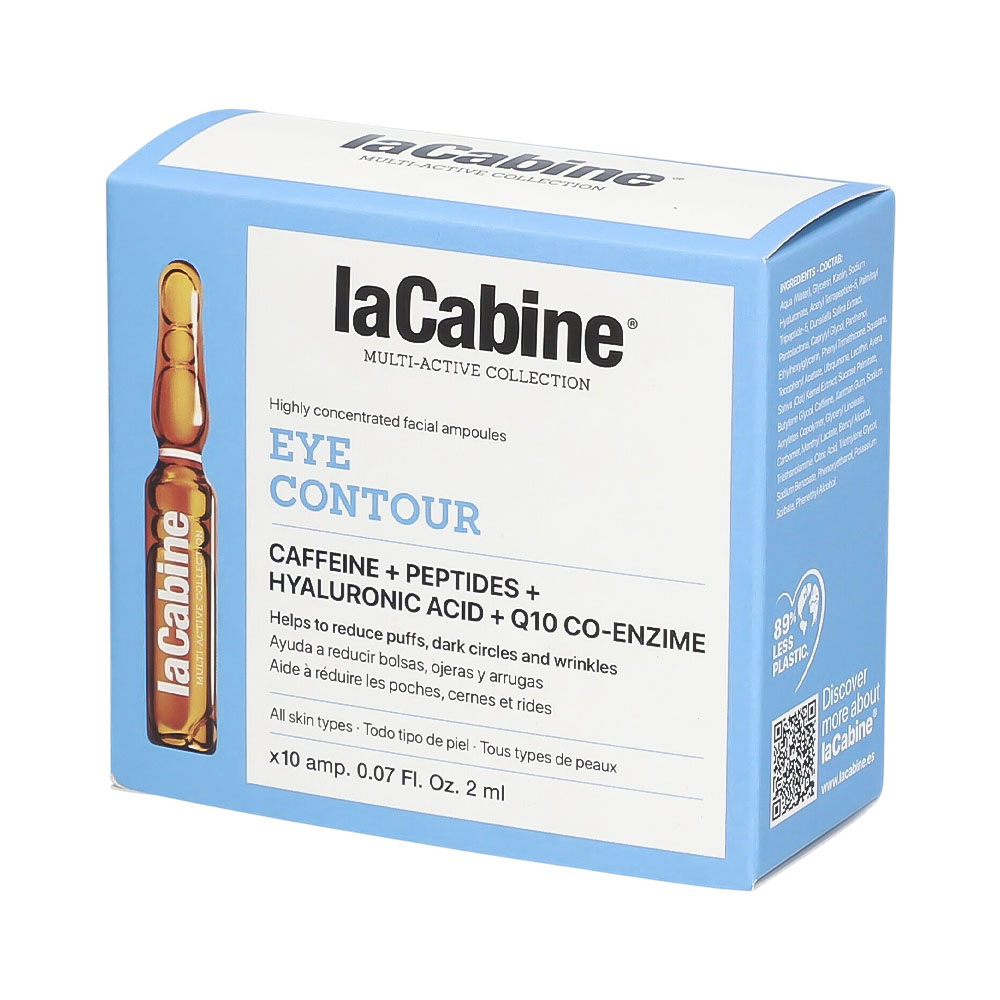 Ampola LA Cabine Eye Contour 10 Peças