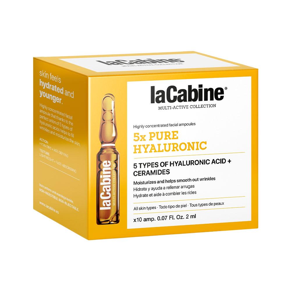 Ampola LA Cabine 5X Pure Hyaluronic 10 Peças