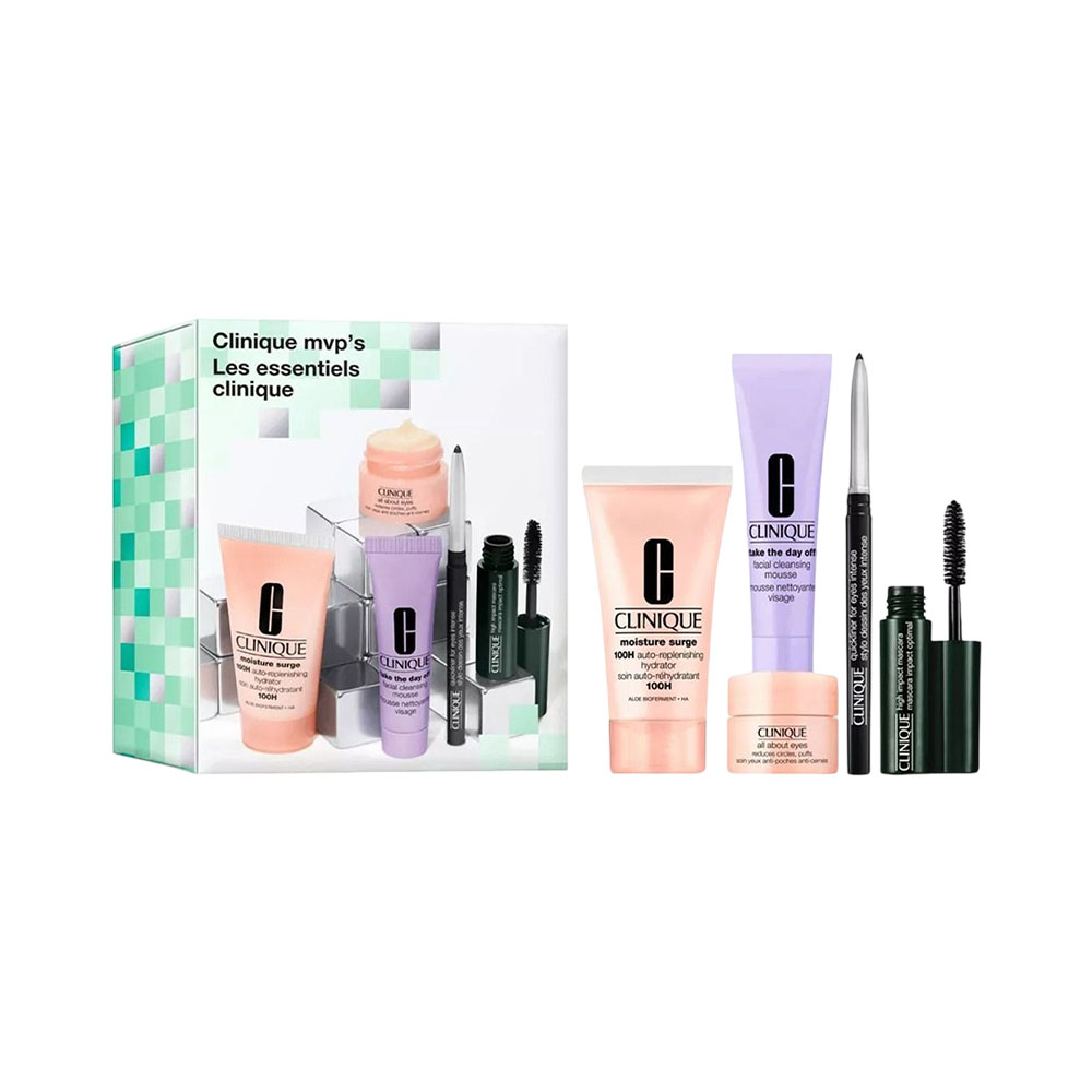 Set Clinique Mvp's Les Essentiels Ultra Beauty 5 Peças
