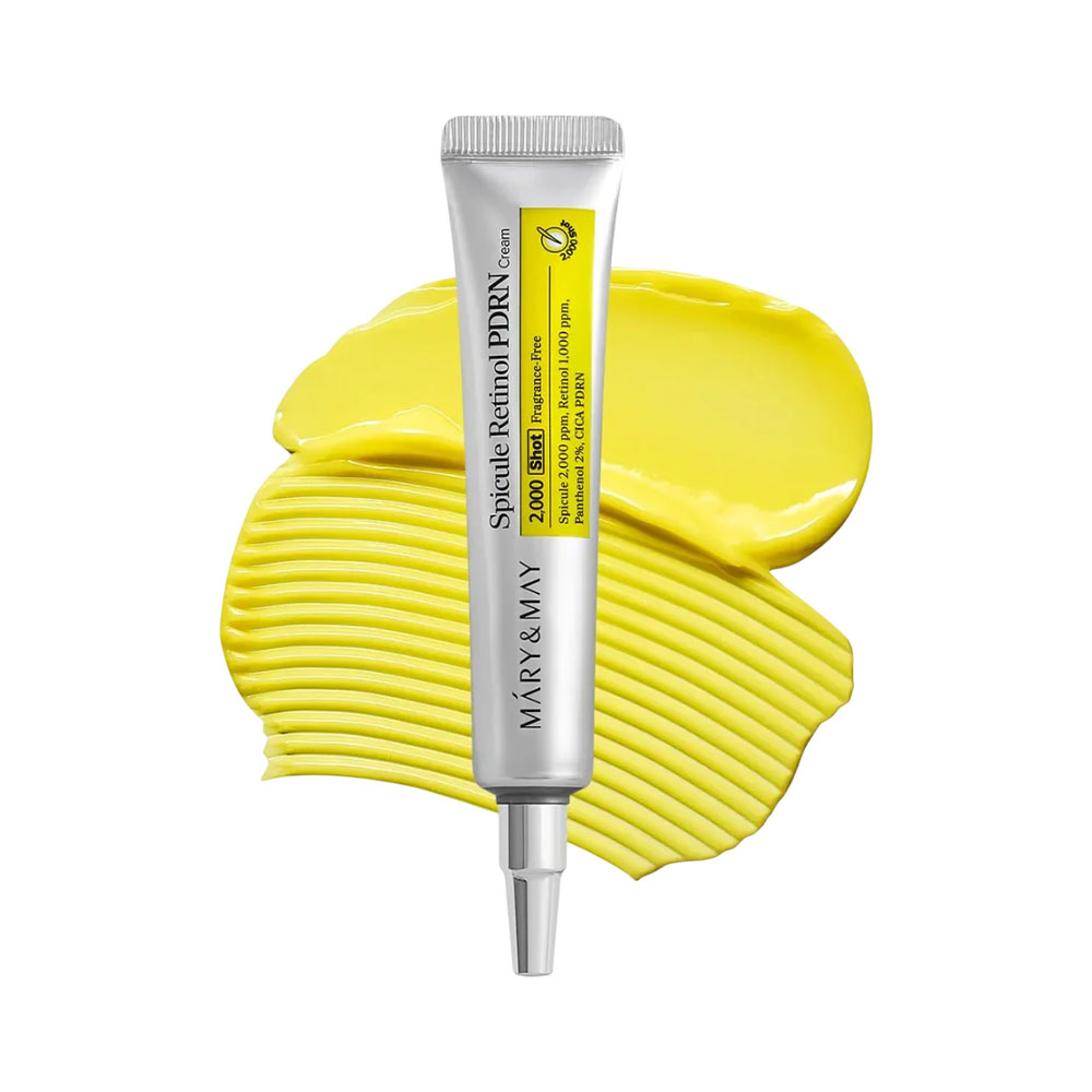 Creme Facial MARY&amp;MAY Spicule Retinol Pdrn 2,000 Shot 15GR