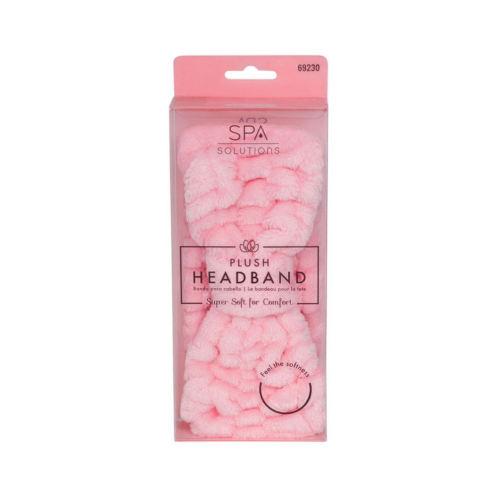 Faixa de Cabelo Cala Plush Pink