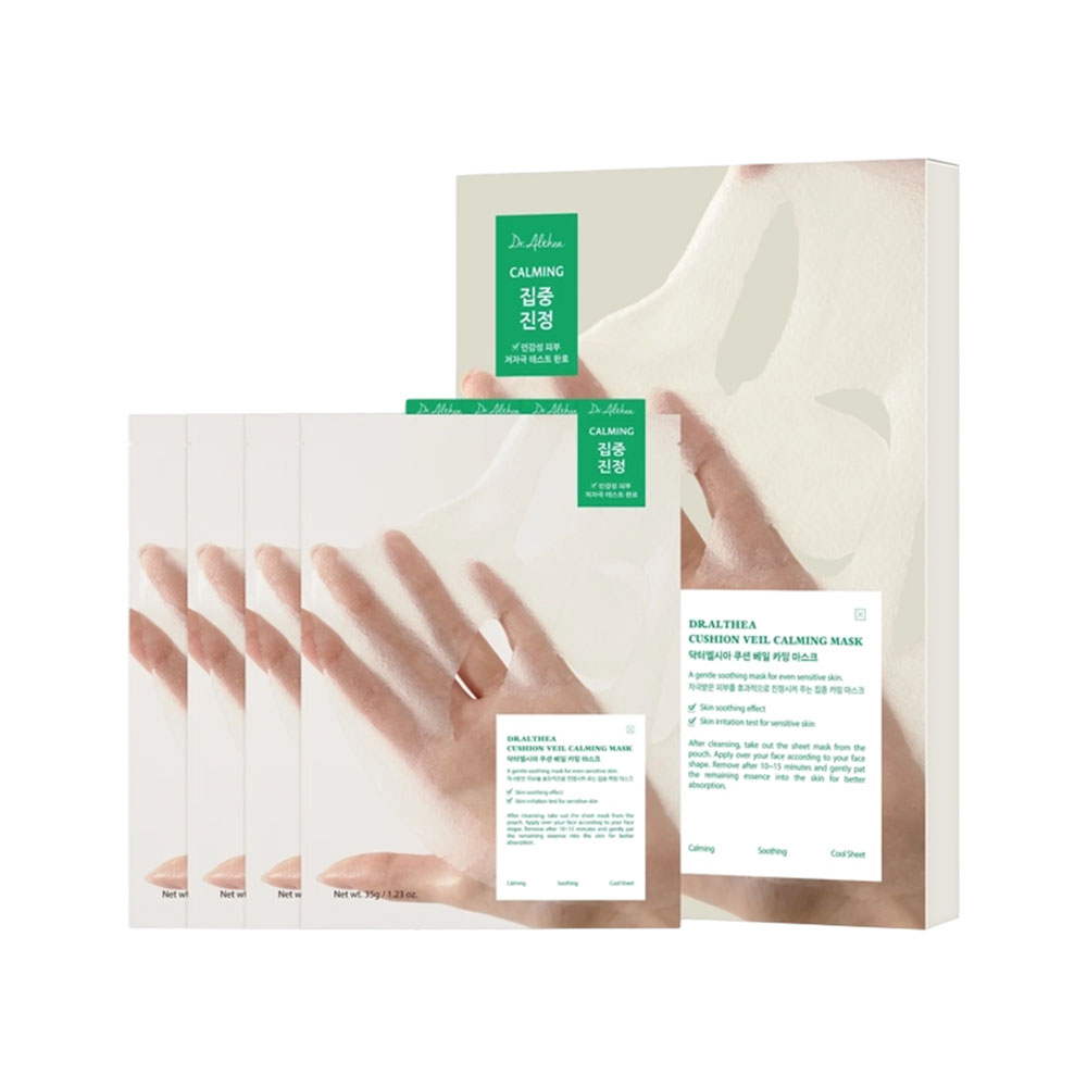 Máscara Facial Dr.althea Cushion Veil Calming 4 Peças