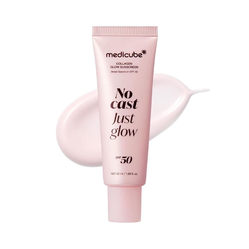 Protetor Solar Medicube Collagen Glow no Cast Just Glow SPF50 50ML