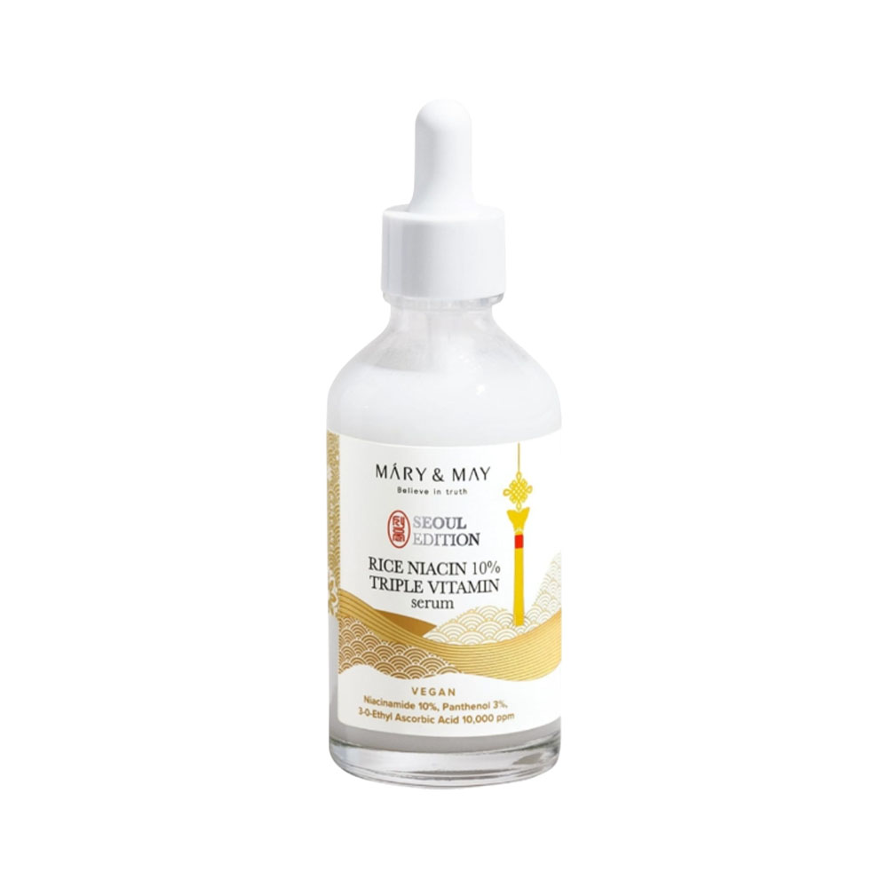 Sérum Facial Máry &amp; May Rice Niacin 10% Triple Vitamin 80ML