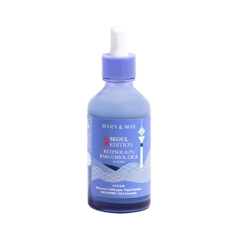 Sérum Facial Máry &amp; May Retinol 0.1% Bakuchiol Cica 80ML