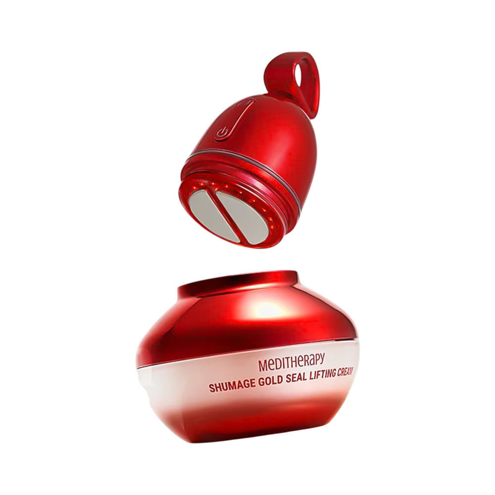 Creme Facial Meditherapy Shumage Gold Seal Lifting Ems Device 50ML
