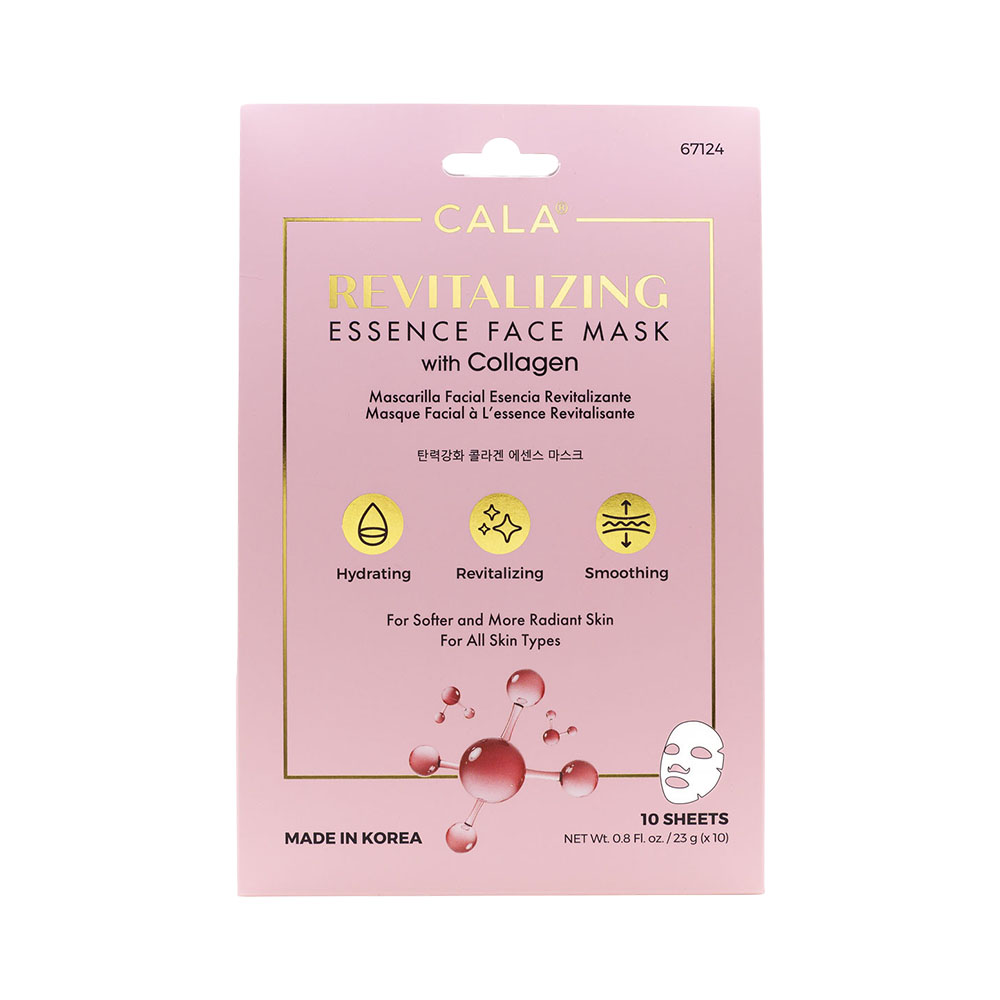 Máscara Facial Cala Revitalizing Collagen 10 Peças