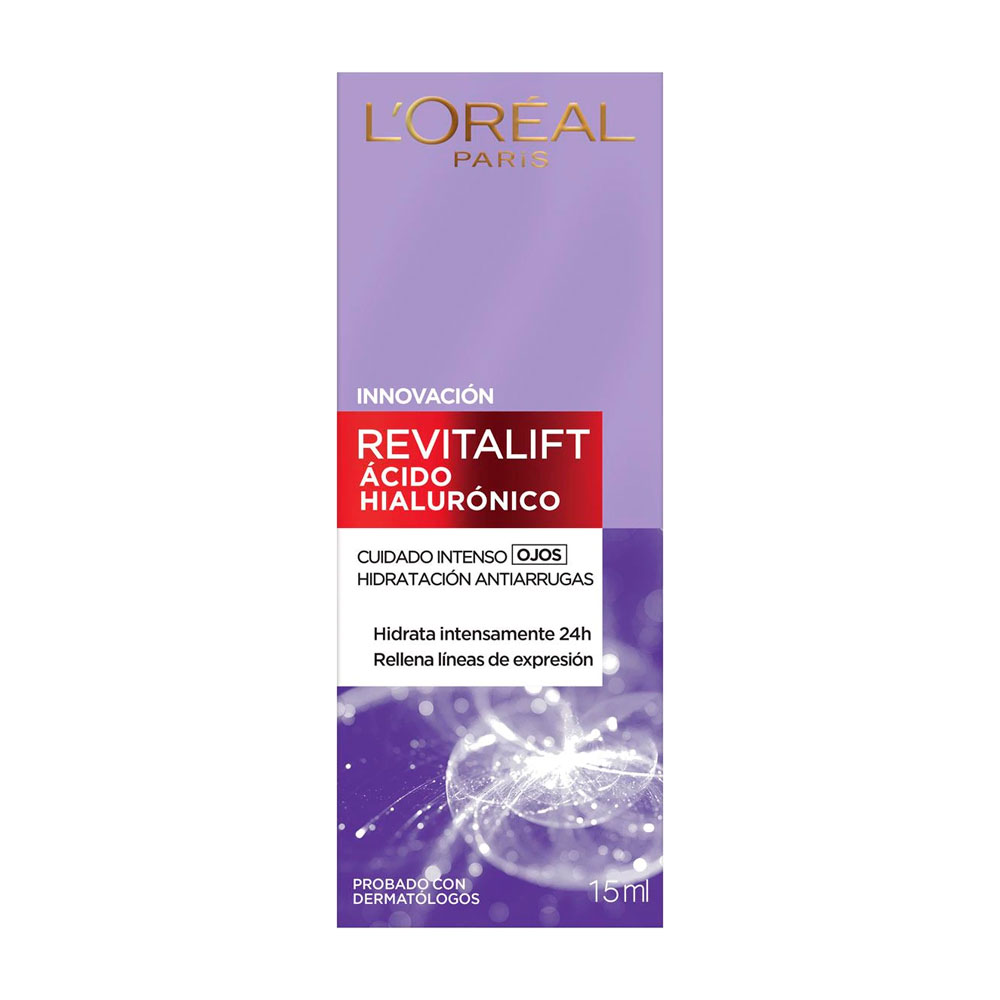 Contorno de Ojos L'oréal Revitalift Acido Hialuronico 15ml
