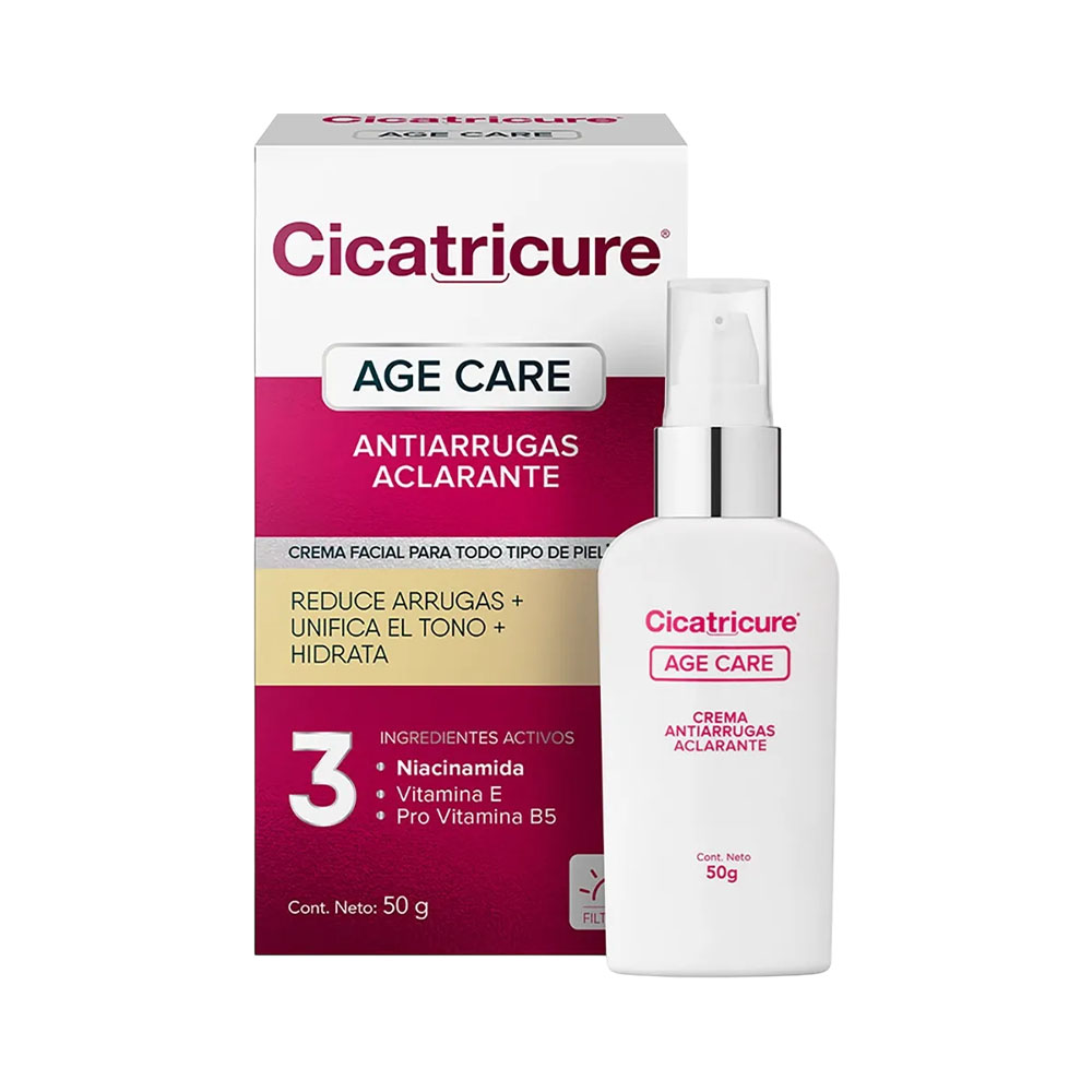Crema Facial Cicatricure Age Care Clareamento Antirrugas 50ML