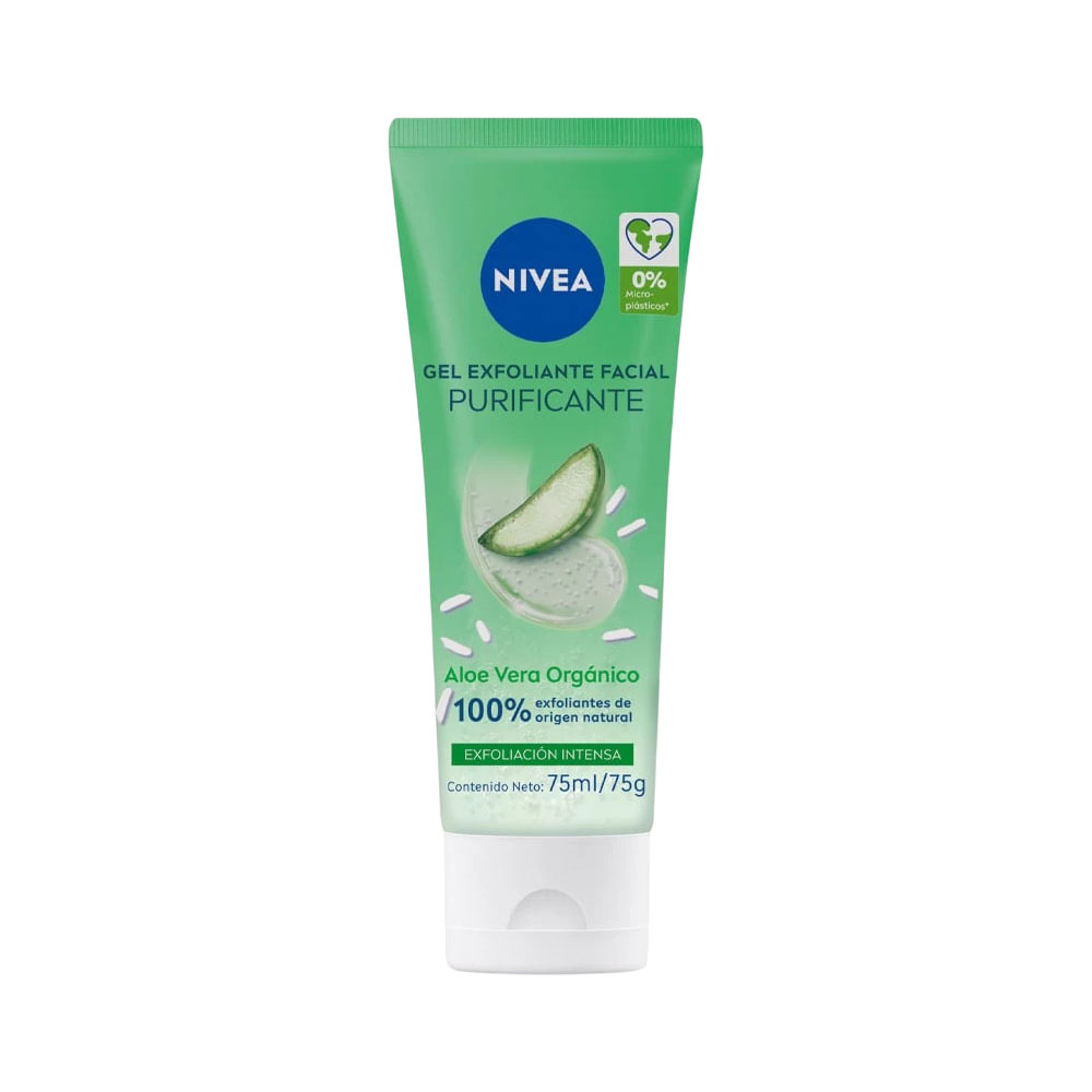 Esfoliante Facial Nivea Gel Purificante Aloe Vera 75ML