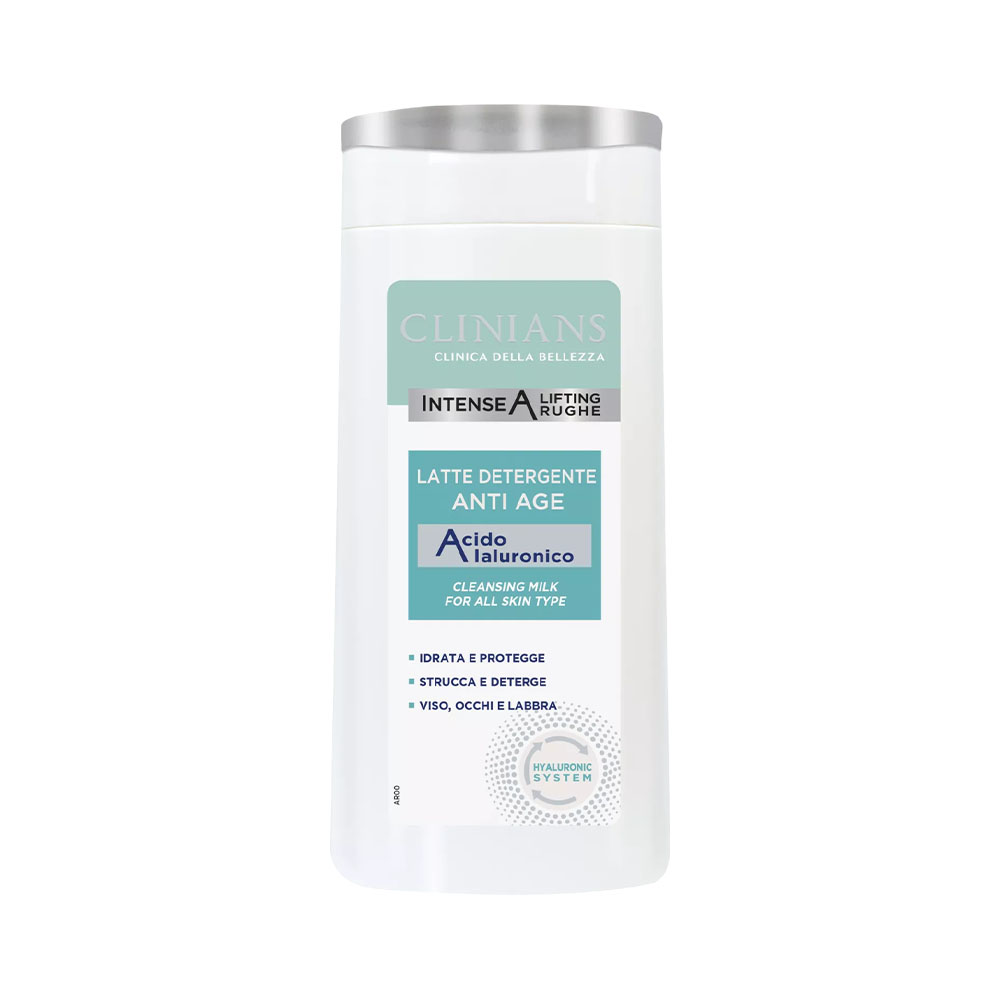 Leite de Limpeza Clinians Ácido Hialurônico 200 ML