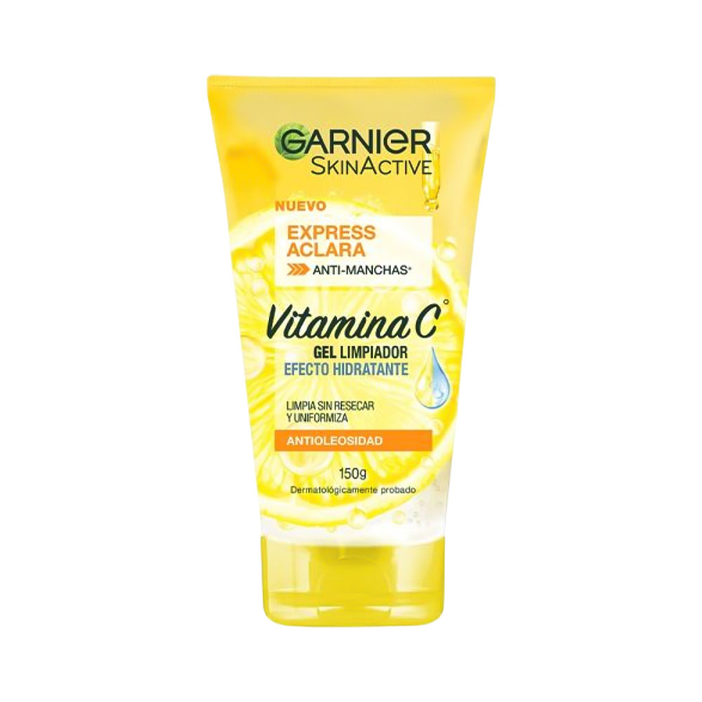 Gel de Limpeza Garnier Express Esclarece Vitamina C 150GR
