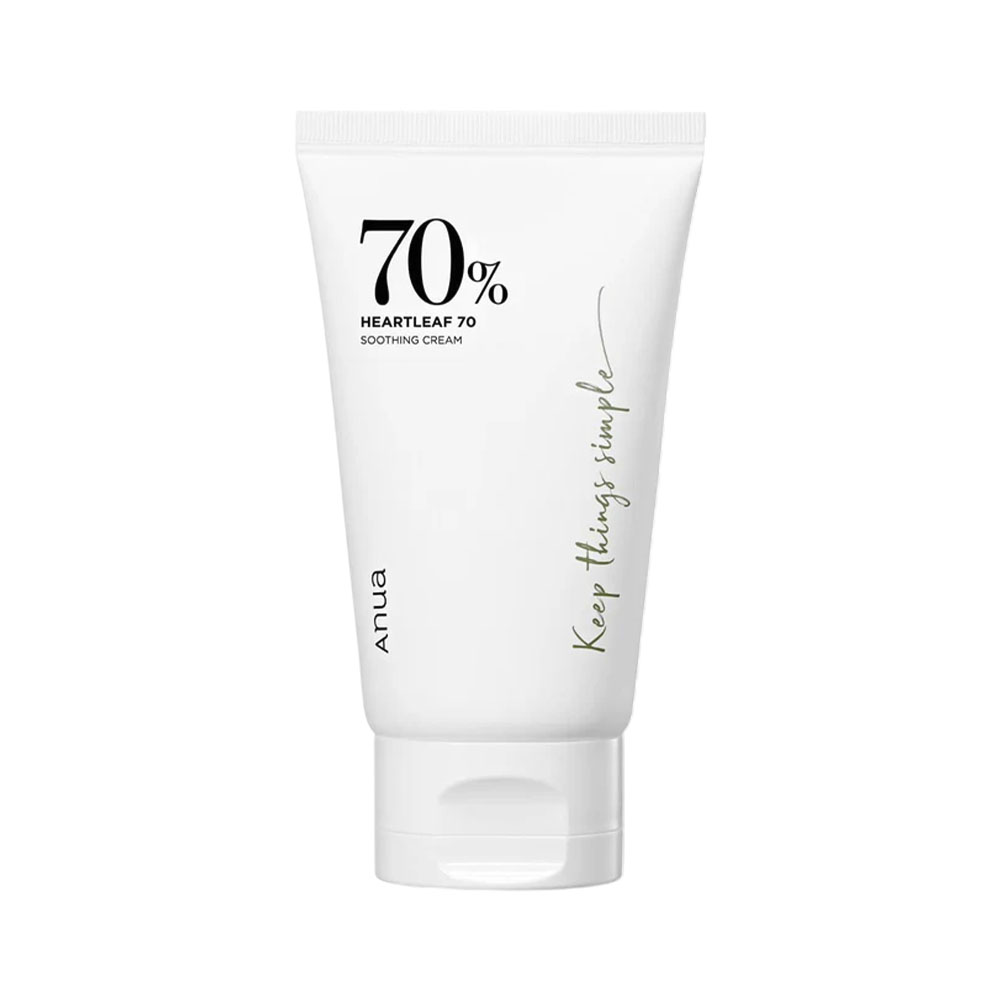 Creme Facial Anua Heartleaf 70% Soothing 100ML