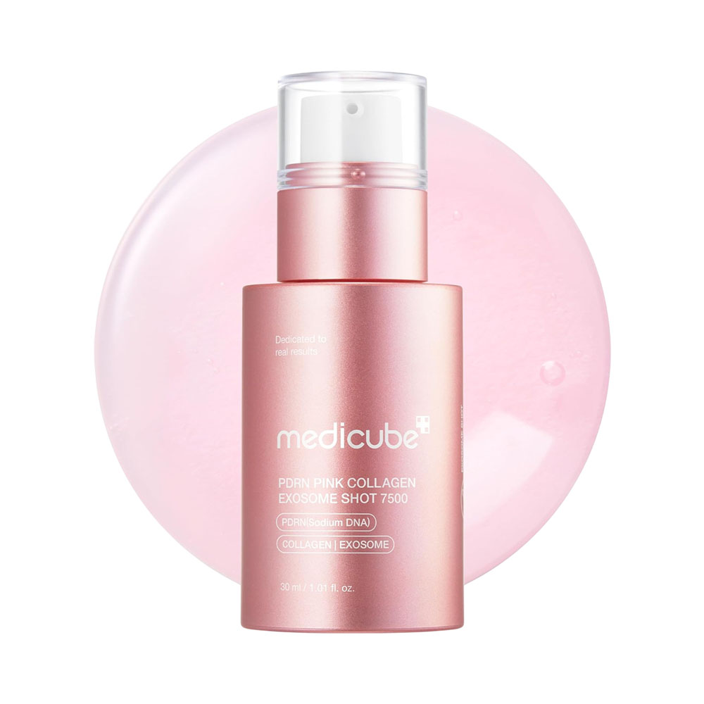 Sérum Facial Medicube Pdrn Pink Collagen Exosome Shot 7500 30ML