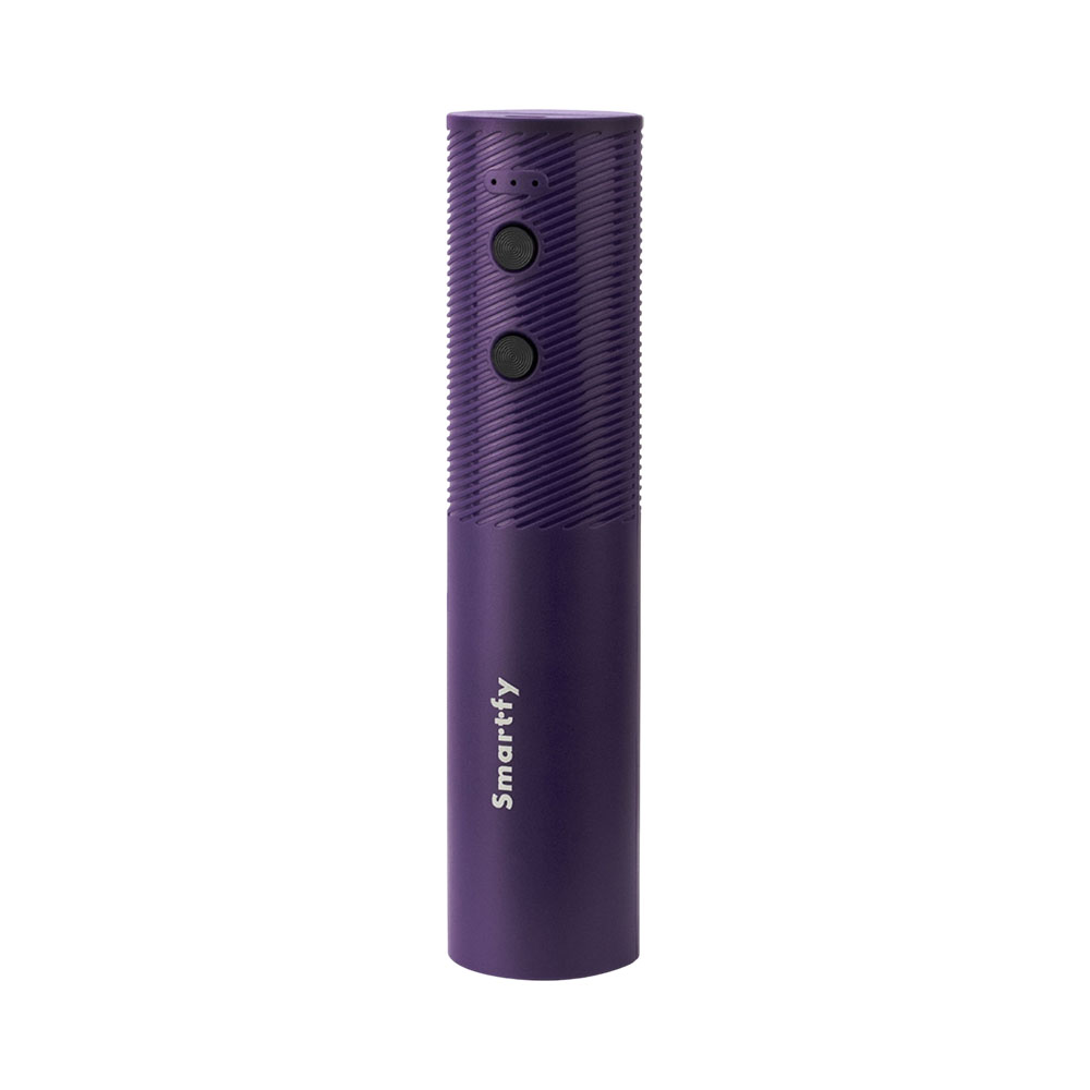 Abridor Elétrico de Vinho Smartfy AV01P Recarregável Roxo
