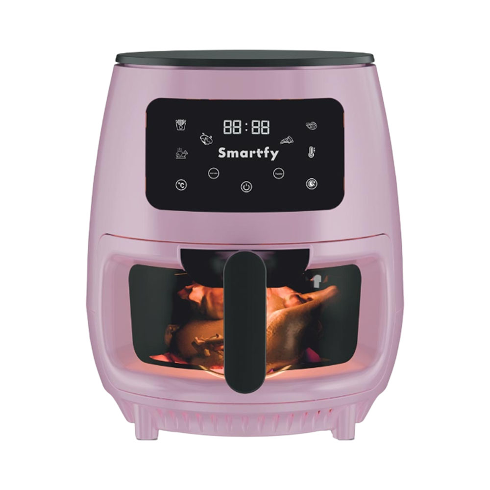 Fritadeira AIR Fryer Smartfy AF03RS 3.6L 1400W 220V Rosa