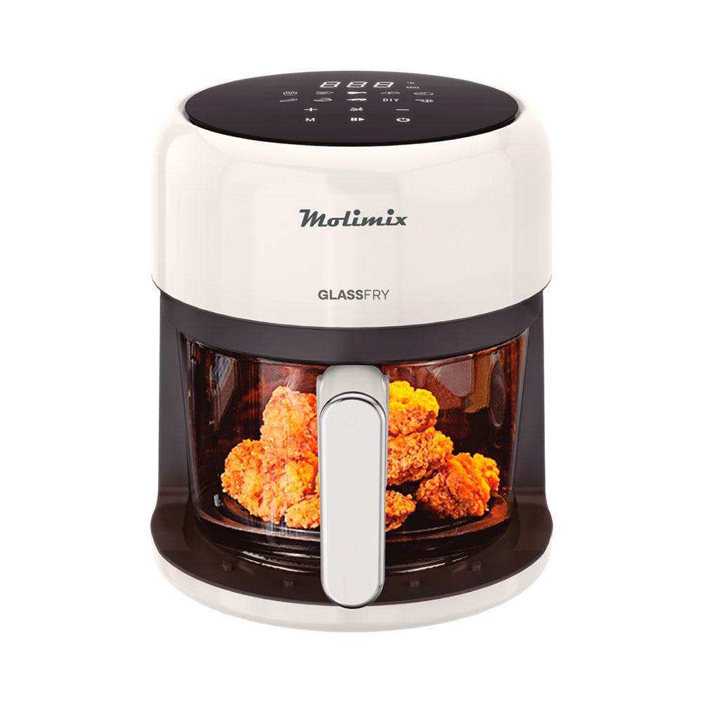 Fritadeira AIR Fryer Molimix Glassfry MAF-37-VD 3.7L 1200W 110V
