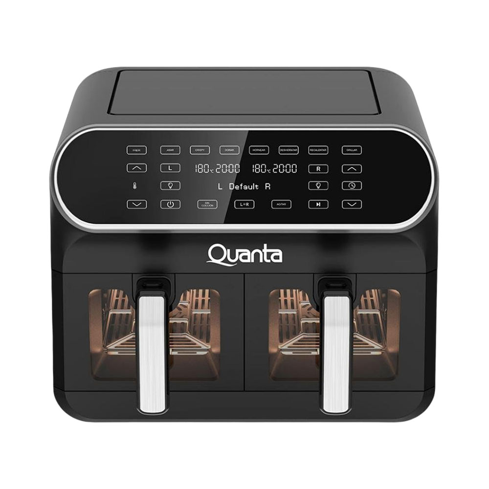 Fritadeira AIR Fryer Quanta Due Supreme QTAFS80 2400W 8L 220V Preto