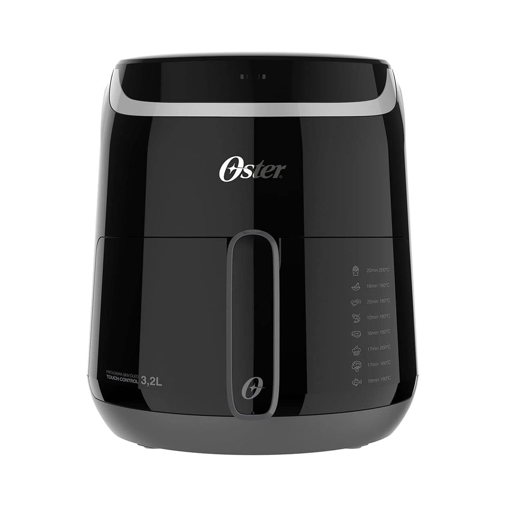 Fritadeira AIR Fryer Oster OFRT910-220-2 Digital 1500W 3.2L 220V Preto