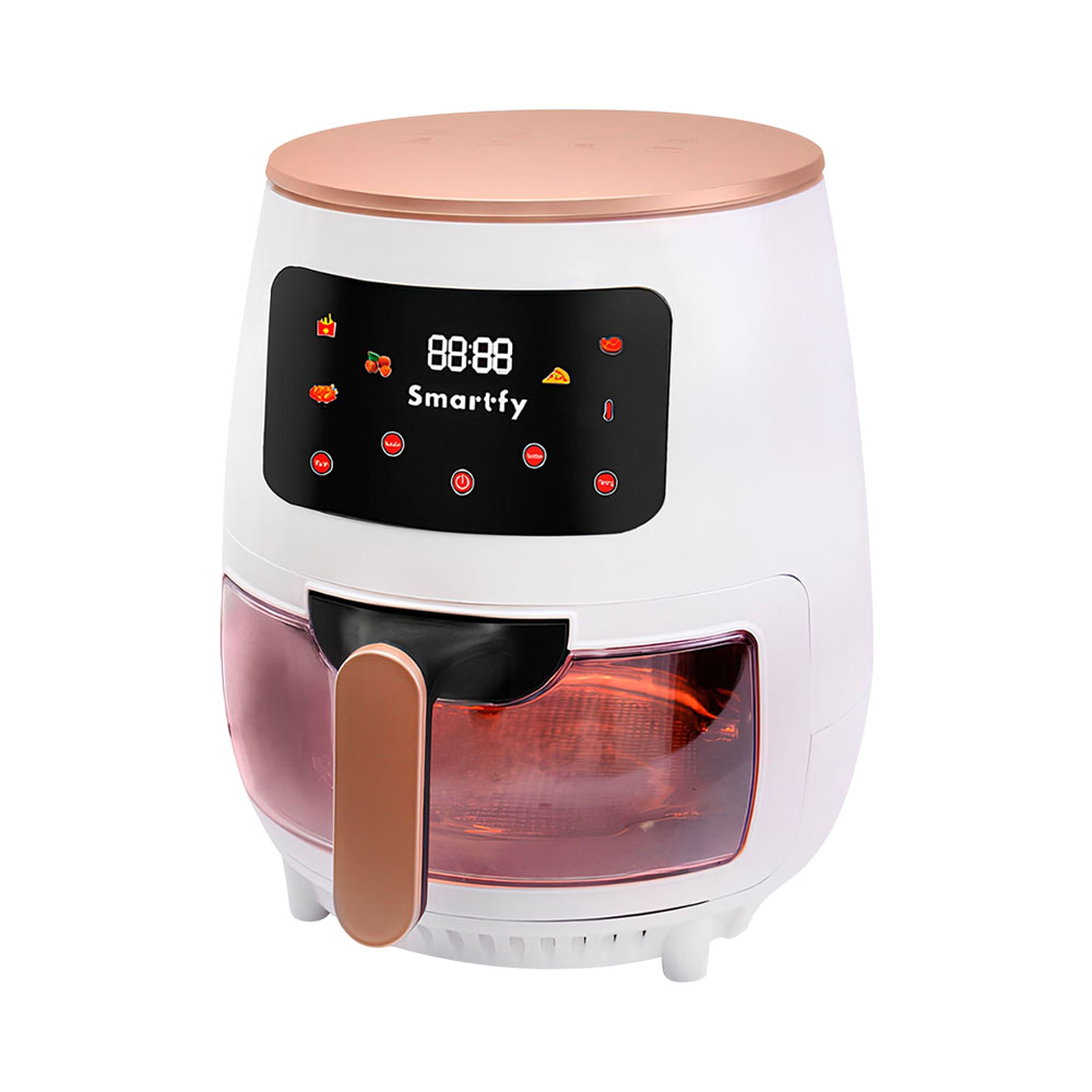 Fritadeira AIR Fryer Smartfy AF01W com Visor 1400W 3.6L 220V Branco