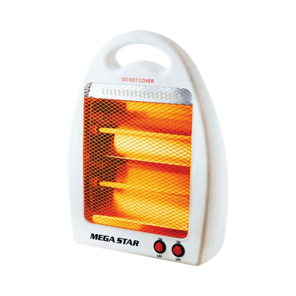 Aquecedor Elétrico Mega Star TC82 800W 220V Branco