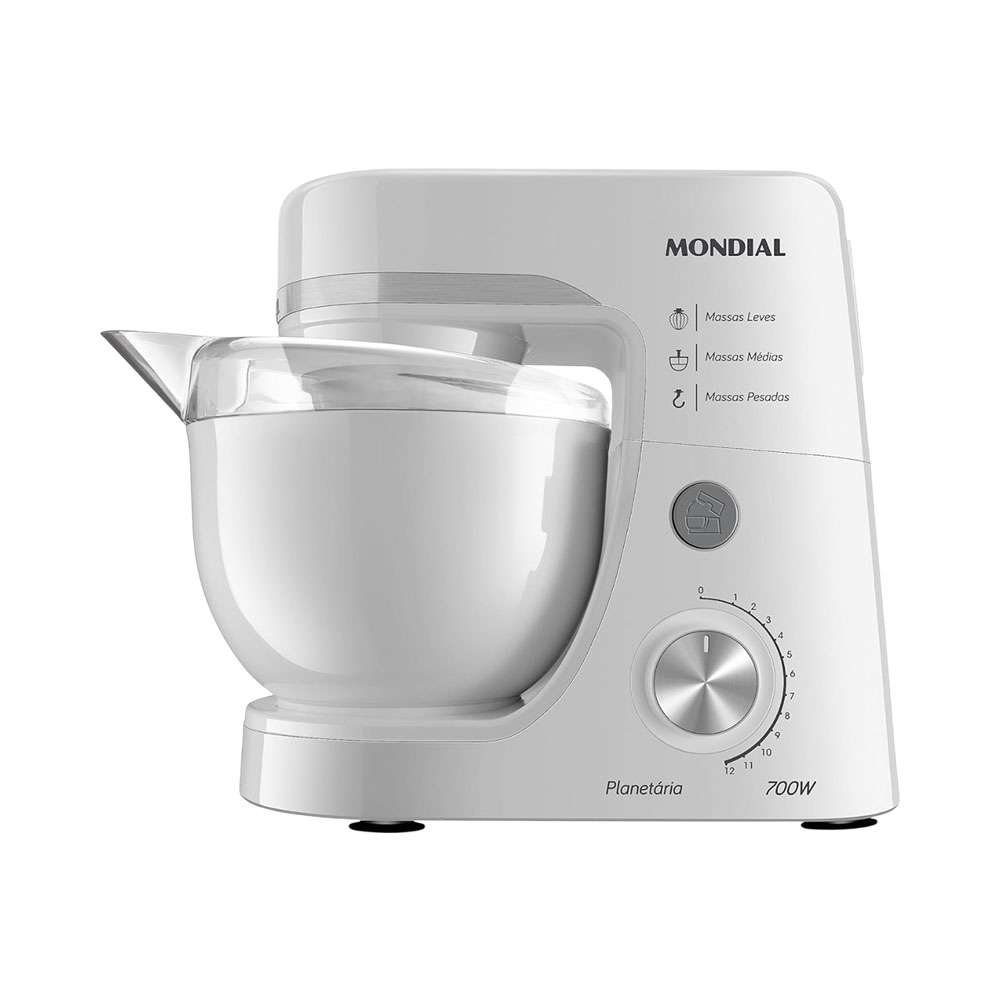 Batedeira Planetária Mondial BP-03-W 4.5L 700W 220V Branco