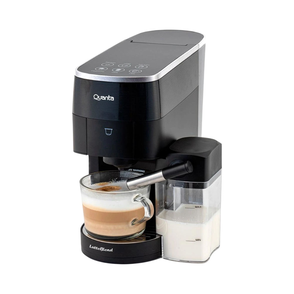 Cafeteira Multicápsula Quanta Latteblend QTCMT70 4 em 1 1450W 110V Preto