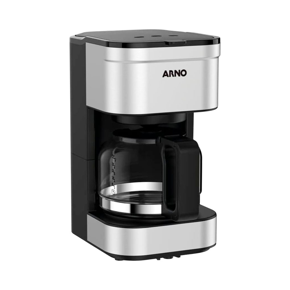 Cafetera de Filtro Arno Preferita CM225DB2 750ML 220V Negro - Plata