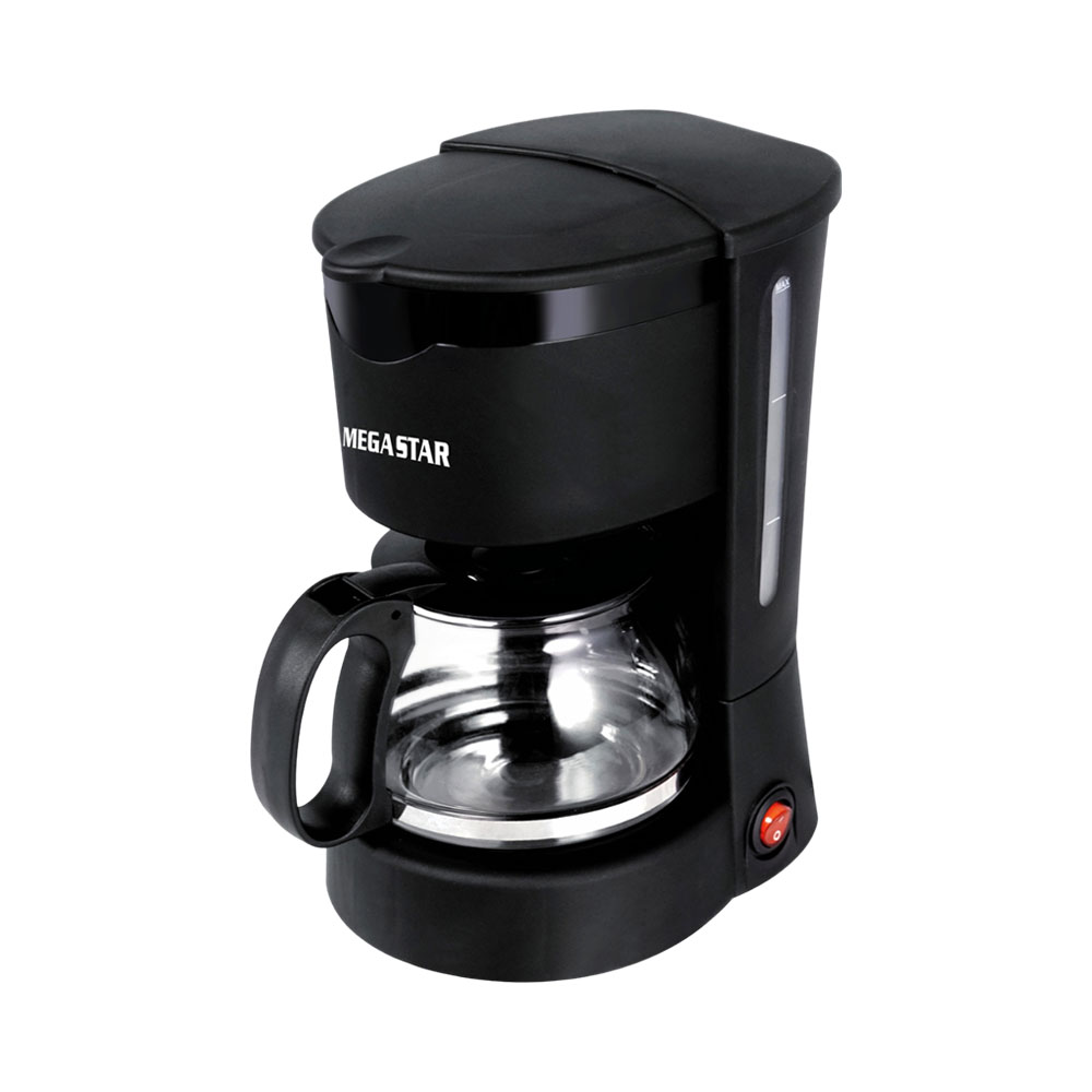 Cafeteira de Filtro Mega Star CAF107 750ML 220V Preto