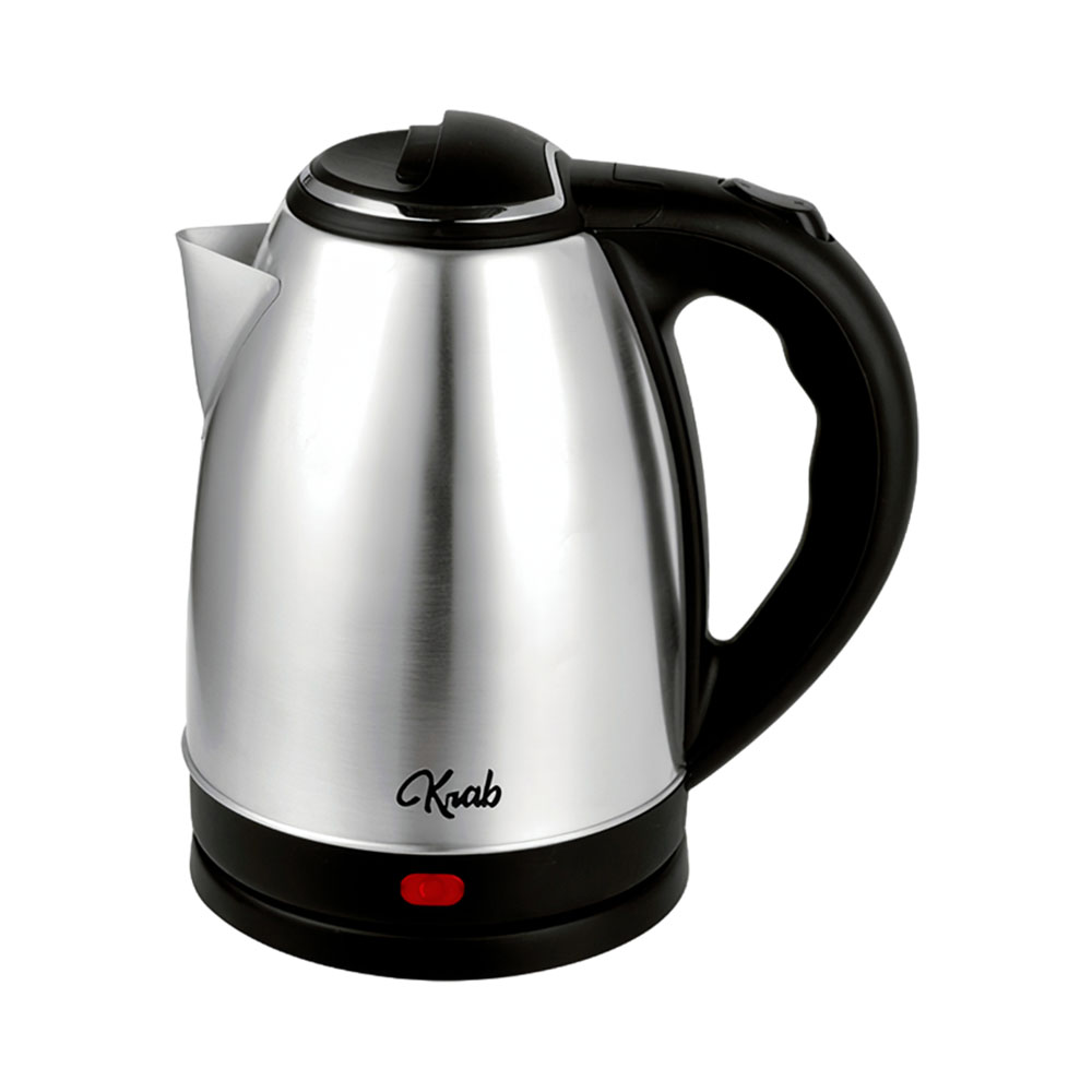 Chaleira Elétrica Krab KB2L 2L 1500W 220V Prata - Preto