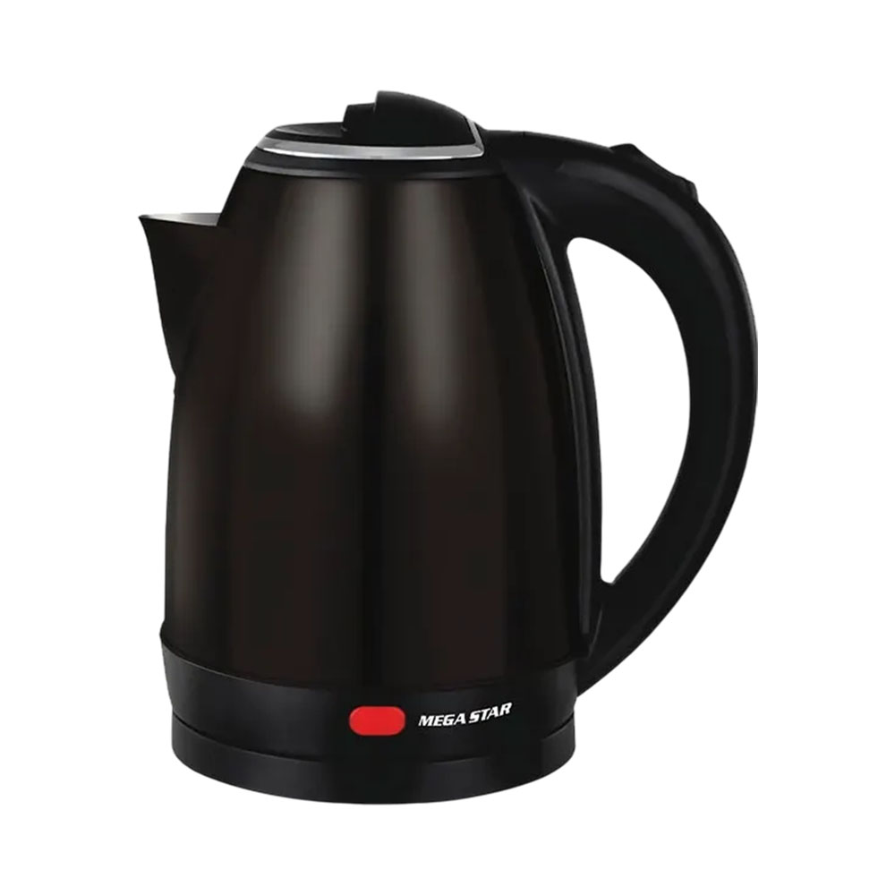 Chaleira Elétrica Mega Star TM9726N 1.8L 1500W 220V Preto