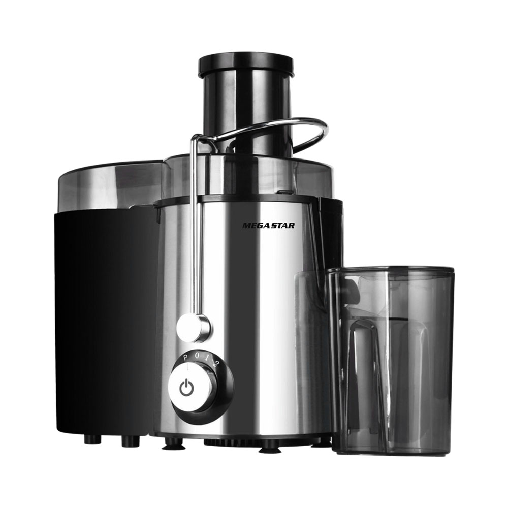 Extrator de Suco Mega Star JC622 700W 220V Prata - Preto