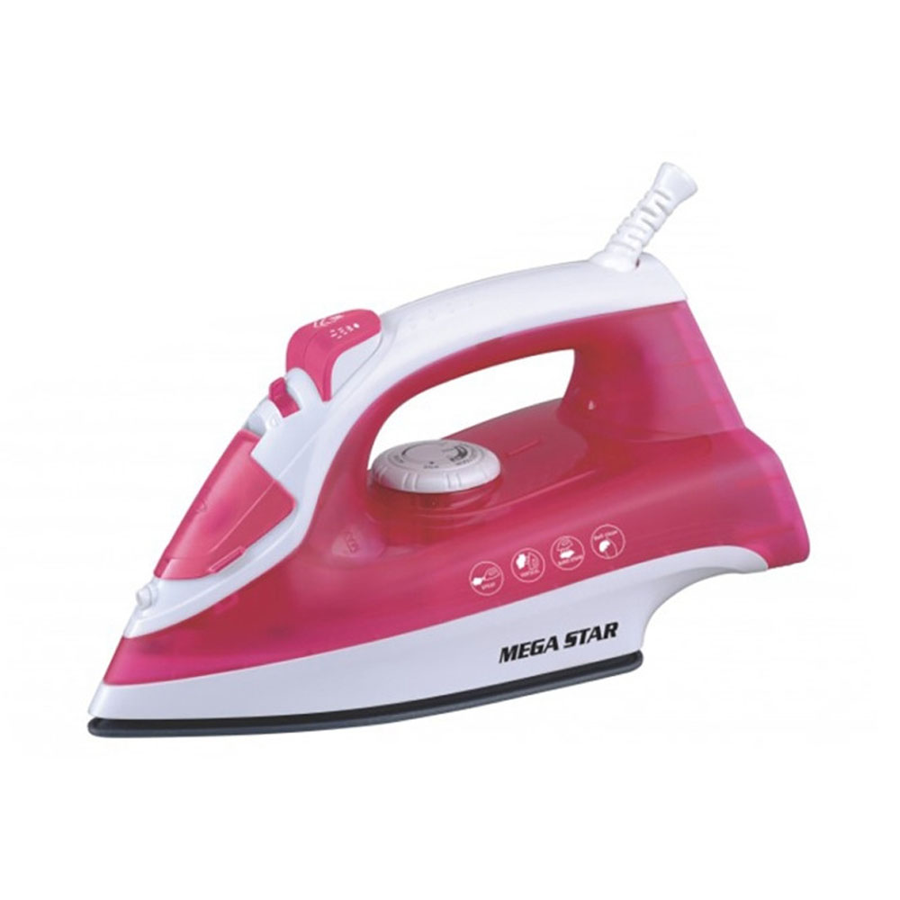 Ferro a Vapor Mega Star PA608 Rosa 220V